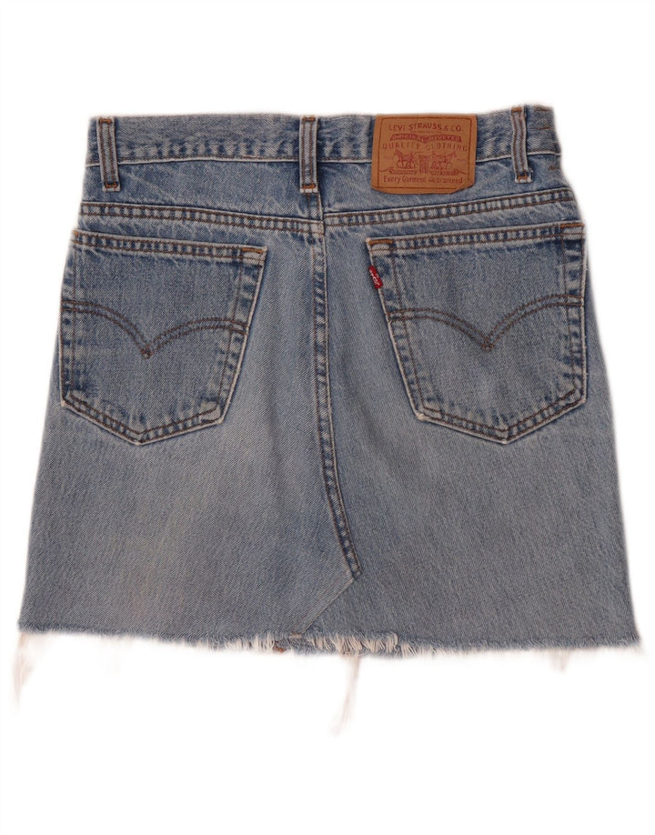 Gonna di jeans da donna Levi's W31 Blu medio