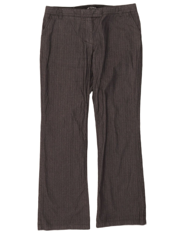Pantaloni chino autografi da donna Marks & Spencer W31 L30 gessato grigio