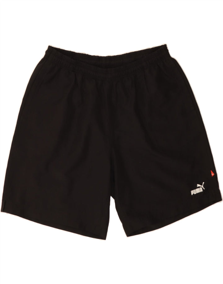 PUMA Mens Sport Shorts XL Black Vintage Puma and Second-Hand Puma from Messina Hembry 