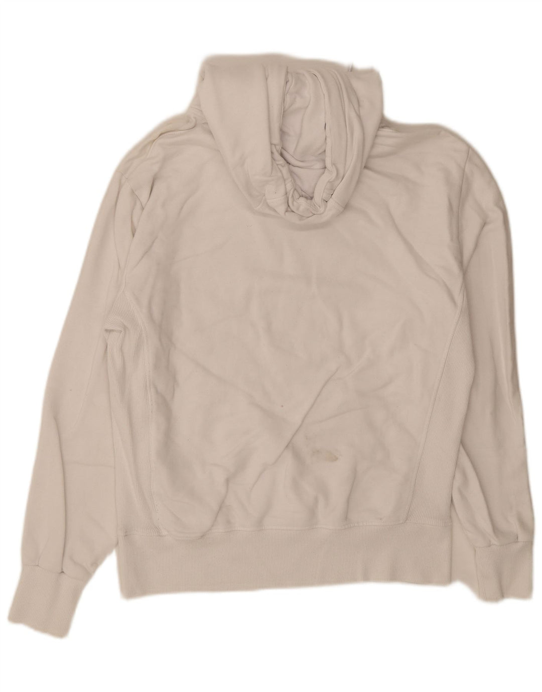 Maglione con cappuccio grafico da uomo Superdry piccolo in cotone bianco