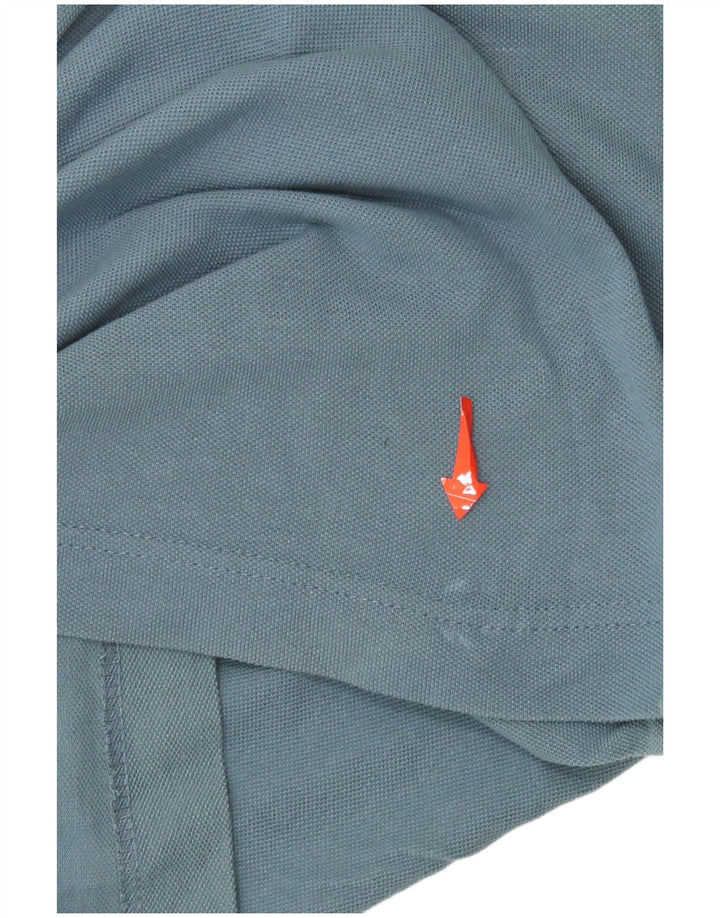 Polo Kappa Uomo Large Blu In Cotone
