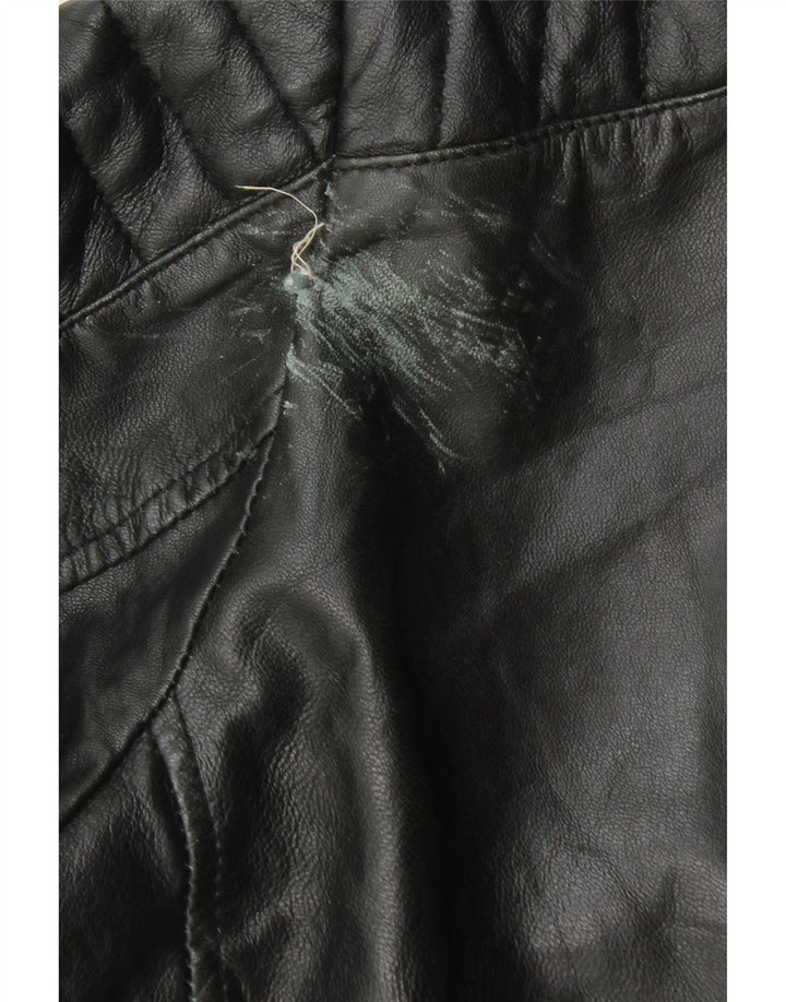 Giacca Biker Pelle Uomo Conbipel IT 54 XL Pelle Nera