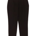 Pantaloni chino slim da donna Zara EU 38 Small W28 L26 poliestere nero