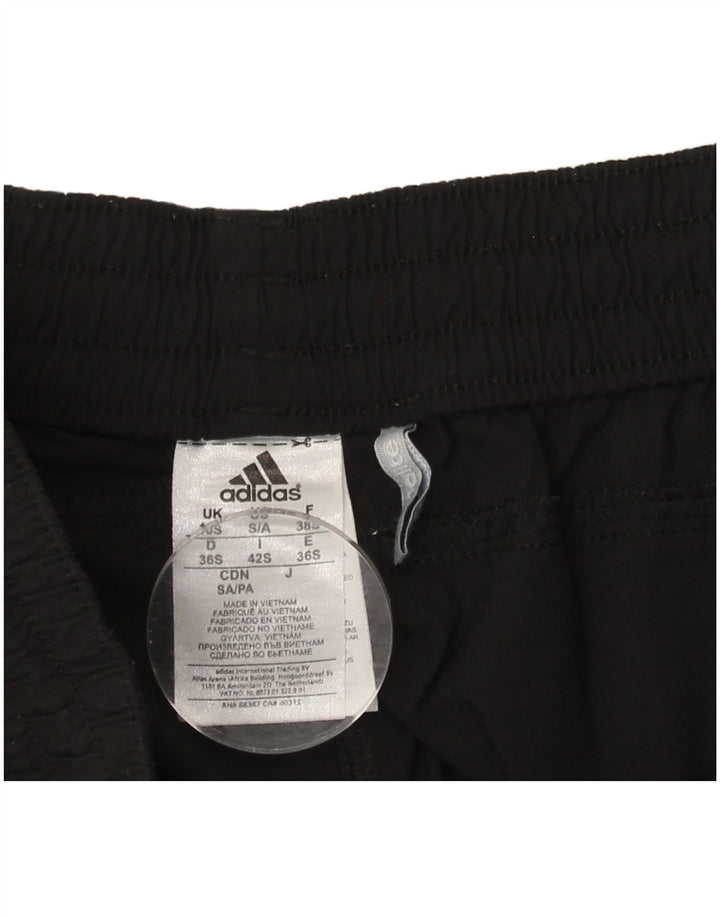 ADIDAS Mens Climalite Tracksuit Trousers Small  Black Nylon