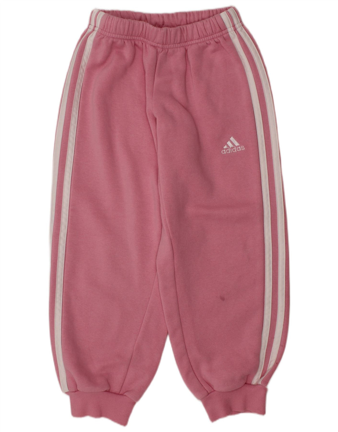 Pantaloni della tuta da bambina ADIDAS Joggers 5-6 anni in cotone rosa