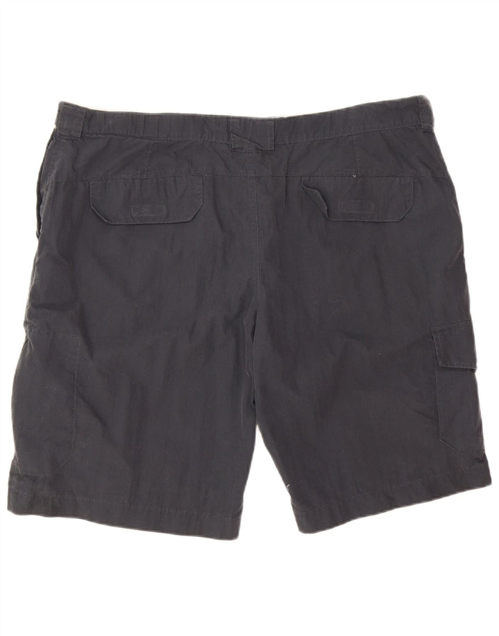 Pantaloncini cargo da uomo Marks & Spencer W42 2XL cotone blu navy