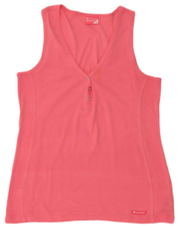 Canotta da donna Champion UK 18 XL cotone rosa