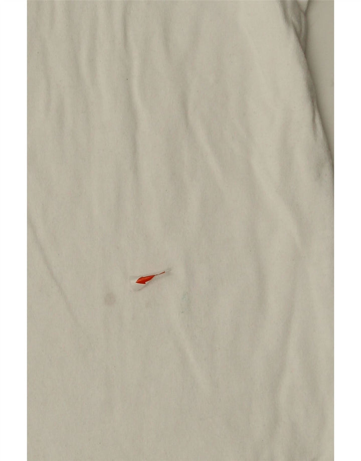 LEVI'S Womens Graphic T-Shirt Top UK 2 2XS White Vintage Levi's and Second-Hand Levi's from Messina Hembry 