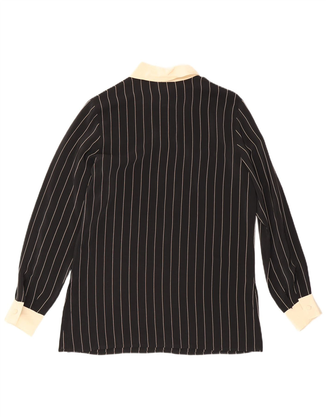 Camicia Pullover Donna Gianfrediani IT 42 Seta Gessata Media Nera