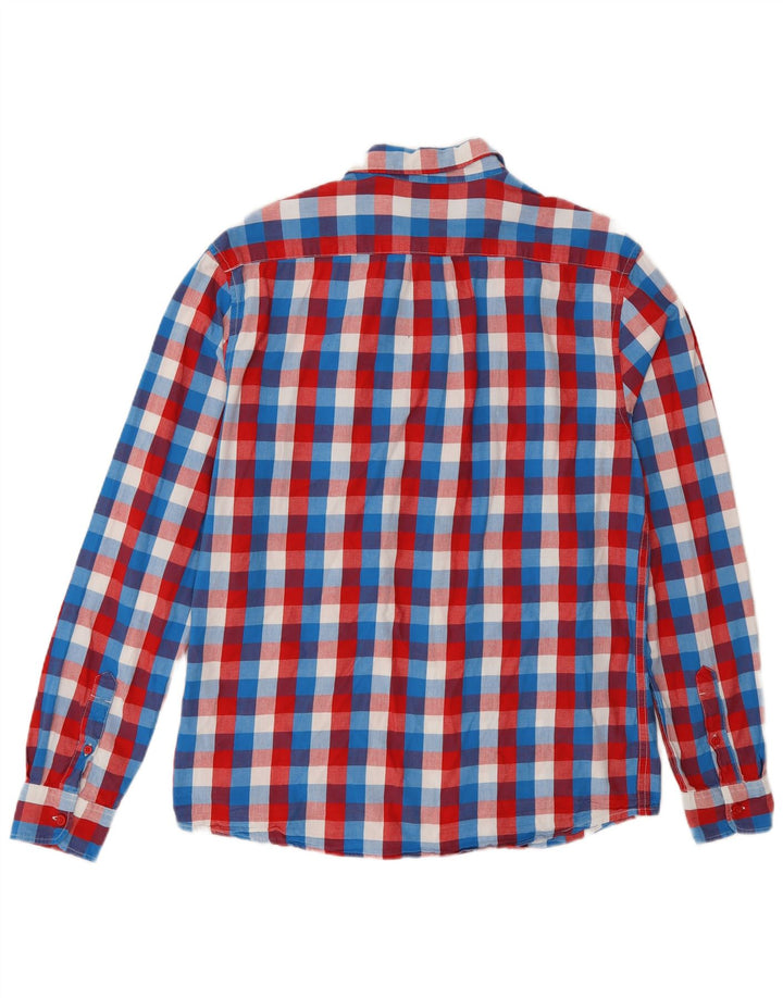 Camicia Wrangler da uomo vestibilità regolare in cotone a quadri multicolore medio