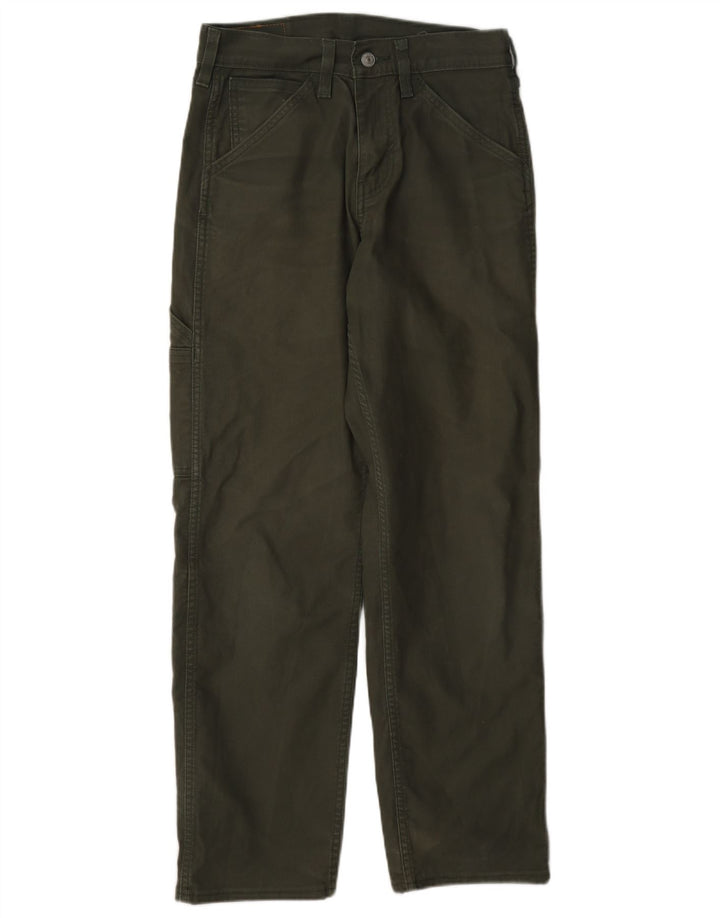 Levi's Uomo 565 Pantaloni cargo dritti W28 L30 Cotone kaki