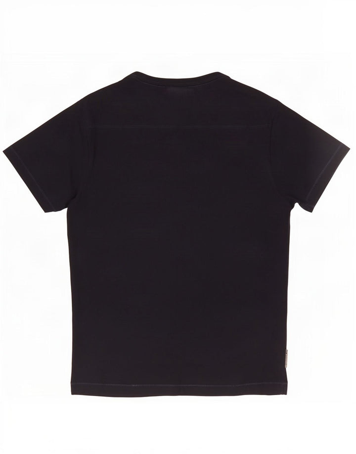 T-shirt da uomo French Connection Top grande in cotone blu navy