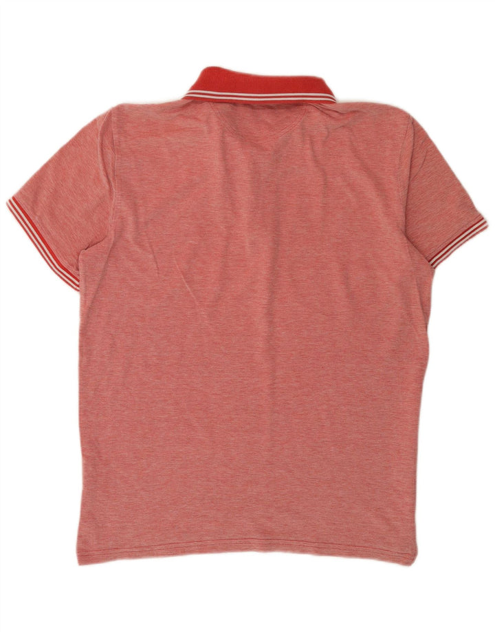 Polo da uomo CHAMPION grande in cotone rosso