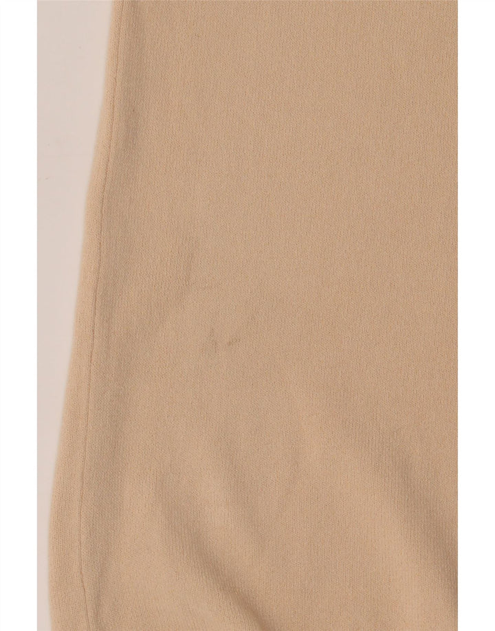 Top Blusa Donna Zara UK 12 Beige Medio