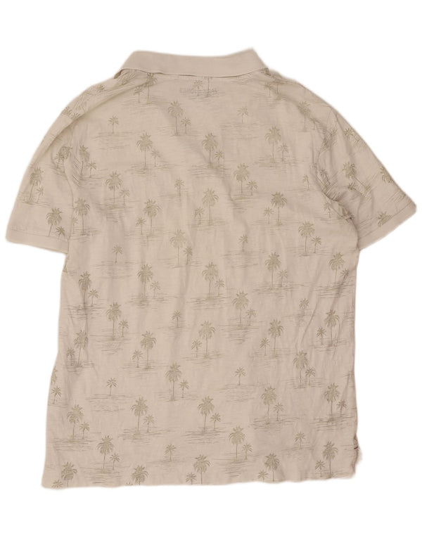 Polo hawaiana da uomo Jack & Jones 2XL cotone bianco