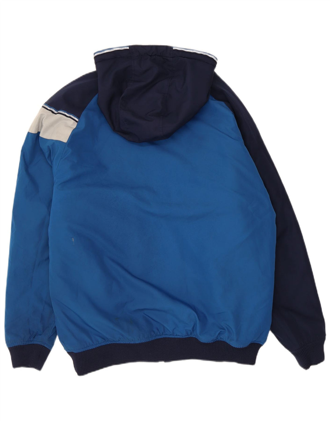 Giubbotto bomber grafico da uomo Le Coq Sportif UK 38 Blocco colore blu medio
