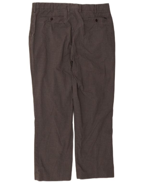 POLO RALPH LAUREN Pantaloni chino dritti vestibilità classica da uomo W36 L30 Grigio