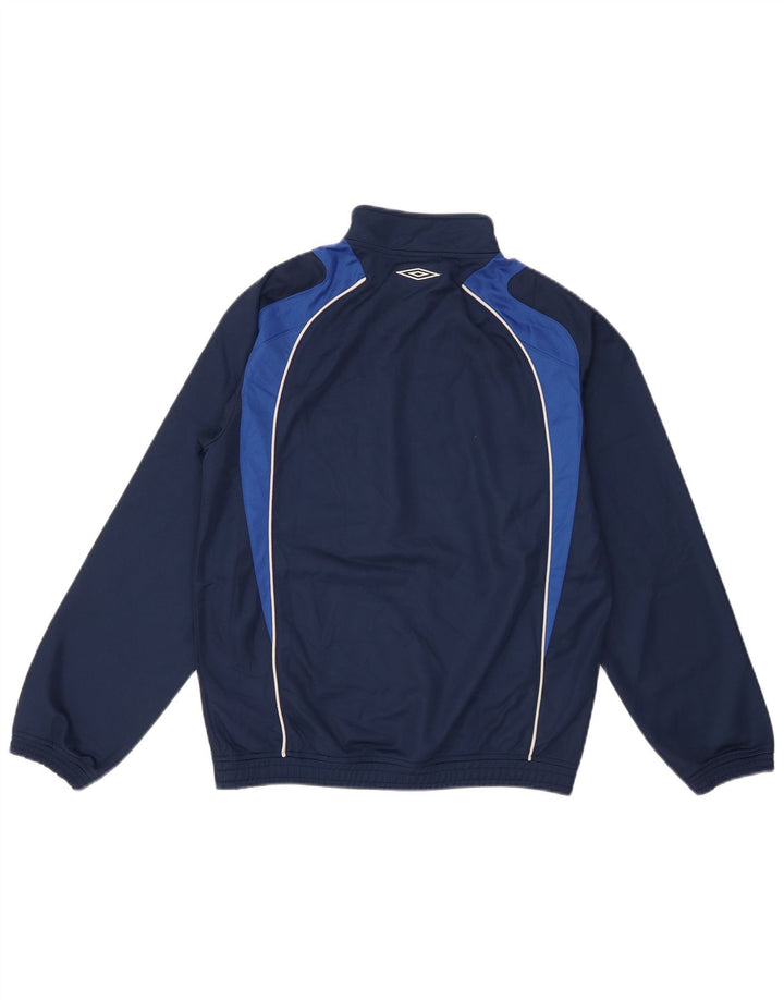 Felpa grafica per ragazzi Umbro, 12-13 anni, grande, blu navy