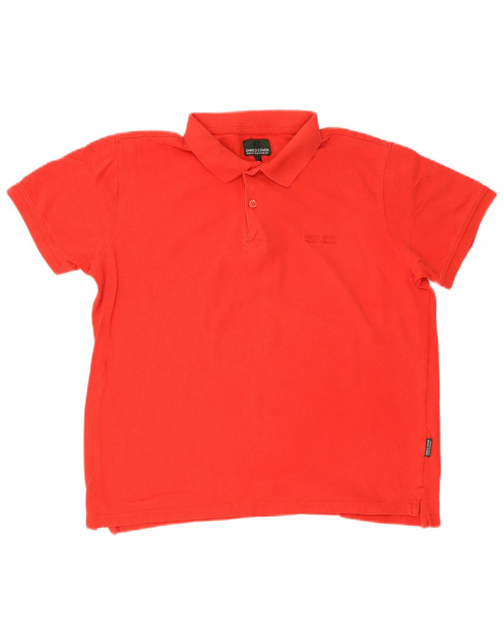 Polo da uomo Enrico Coveri grande rossa