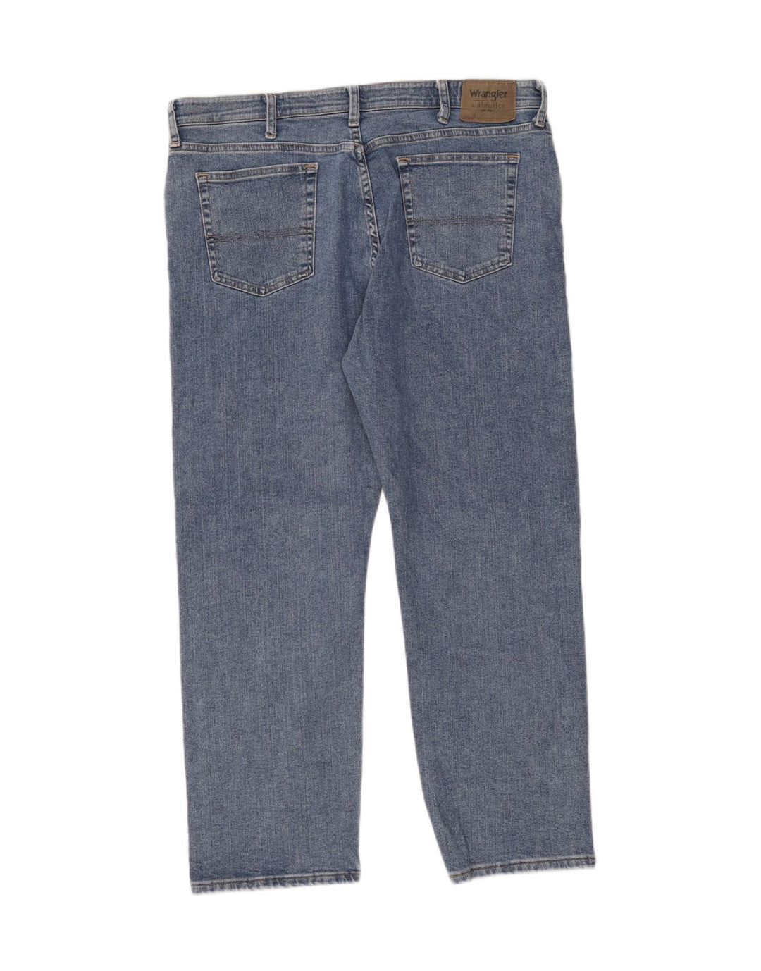 Jeans dritti da uomo Wrangler W38 L30 cotone blu