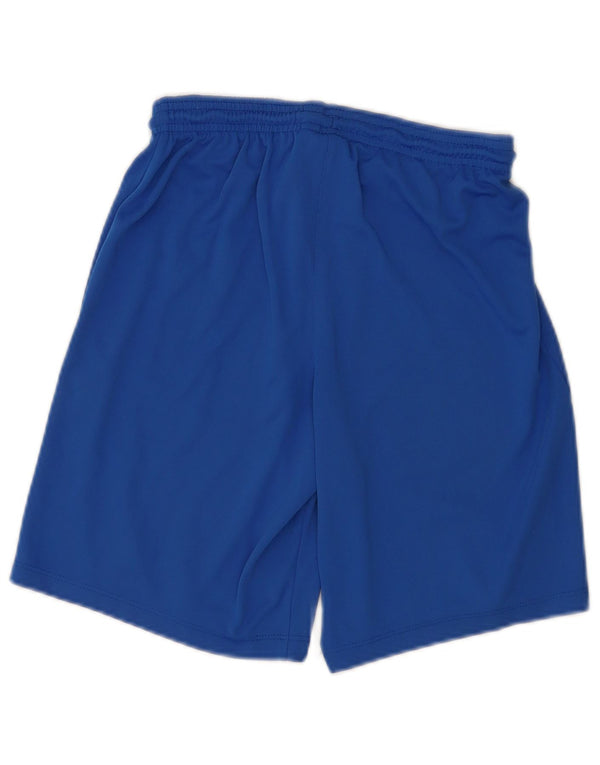 Pantaloncini sportivi da uomo Adidas piccoli in poliestere blu