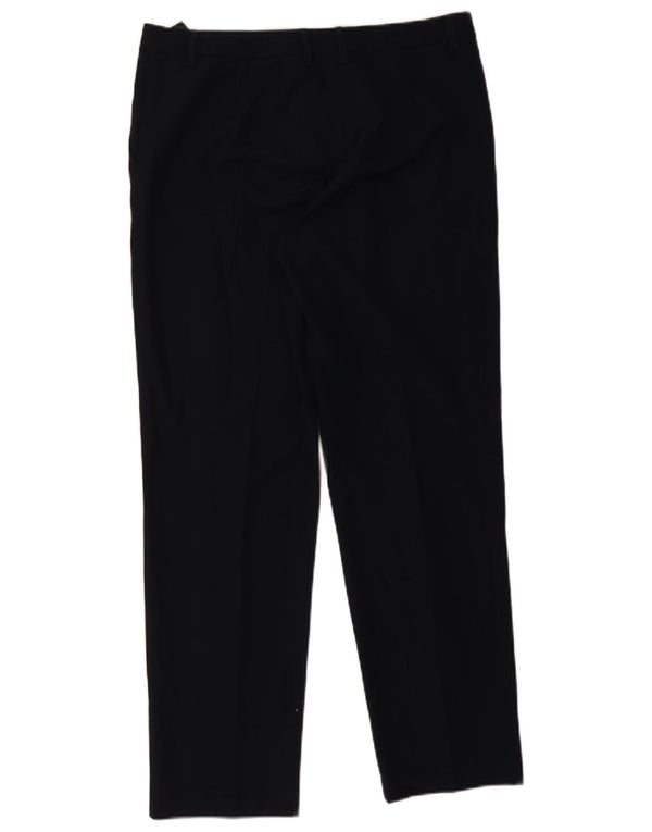Pantaloni chino affusolati da donna Marks & Spencer UK 14 Large W34 L29 Blu navy