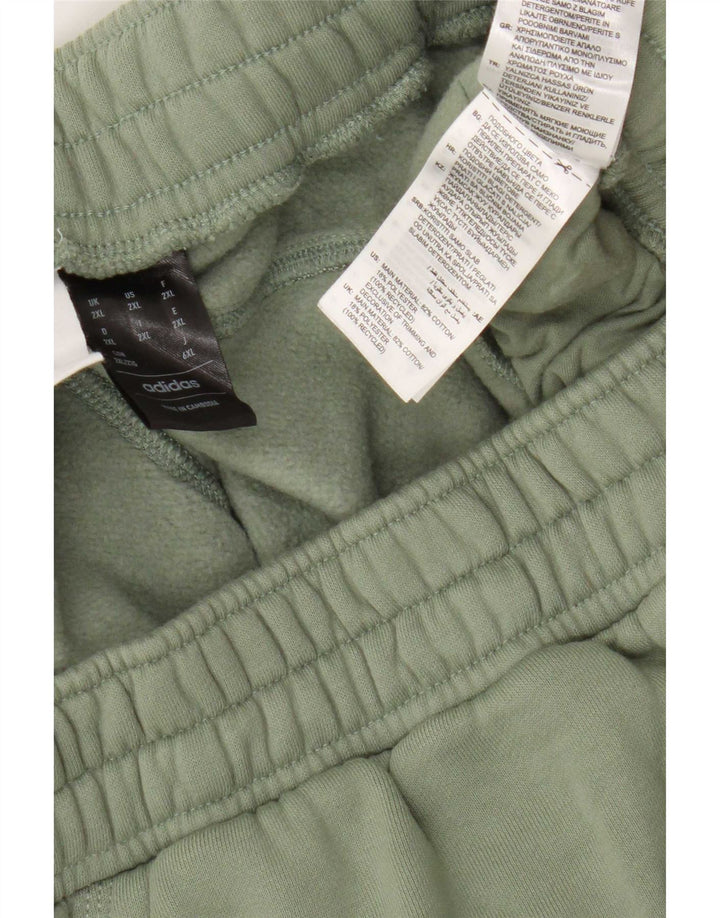 Pantaloncini sportivi da uomo Adidas 2XL cotone verde