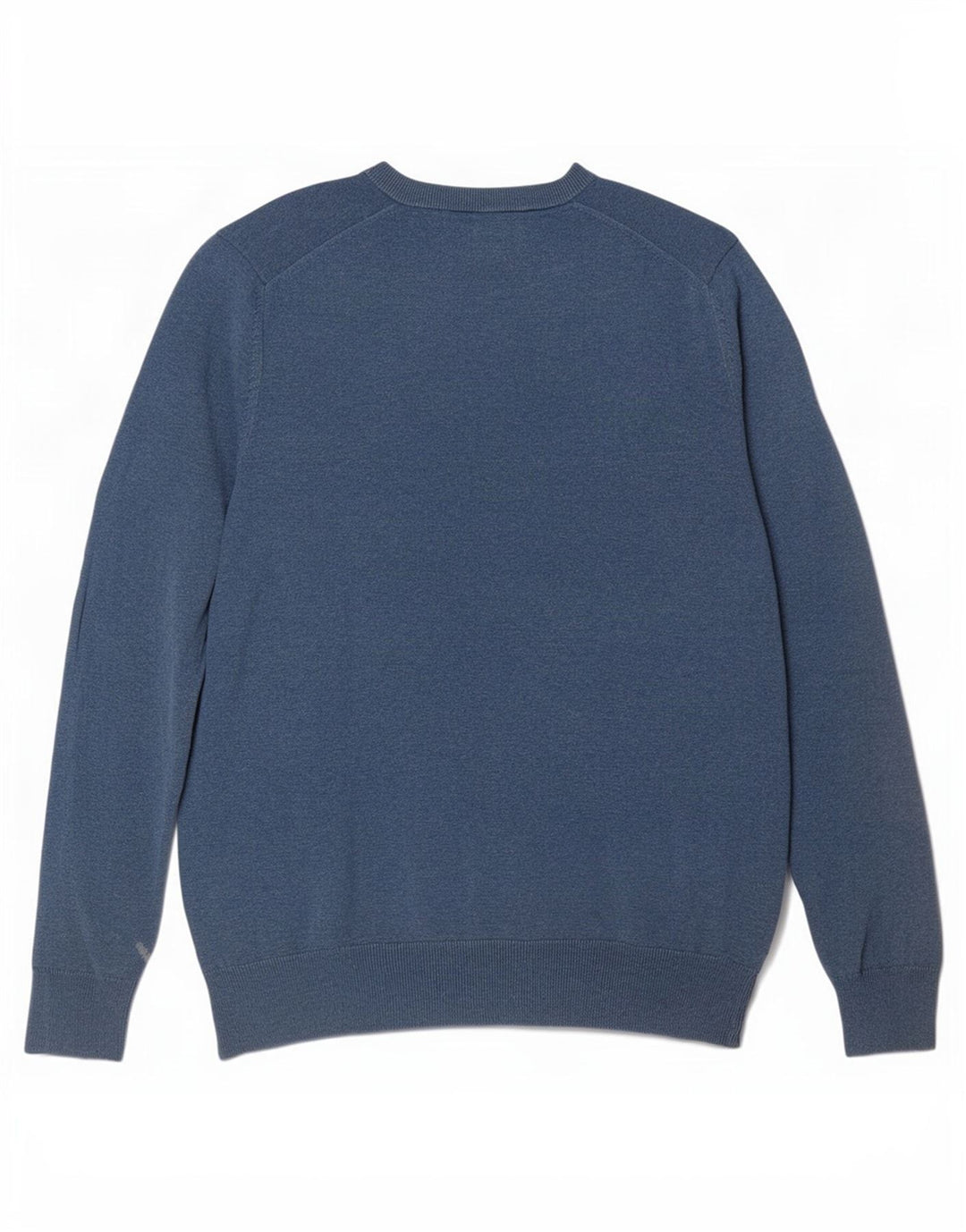 Maglione maglione girocollo da uomo Marks & Spencer grande cotone blu