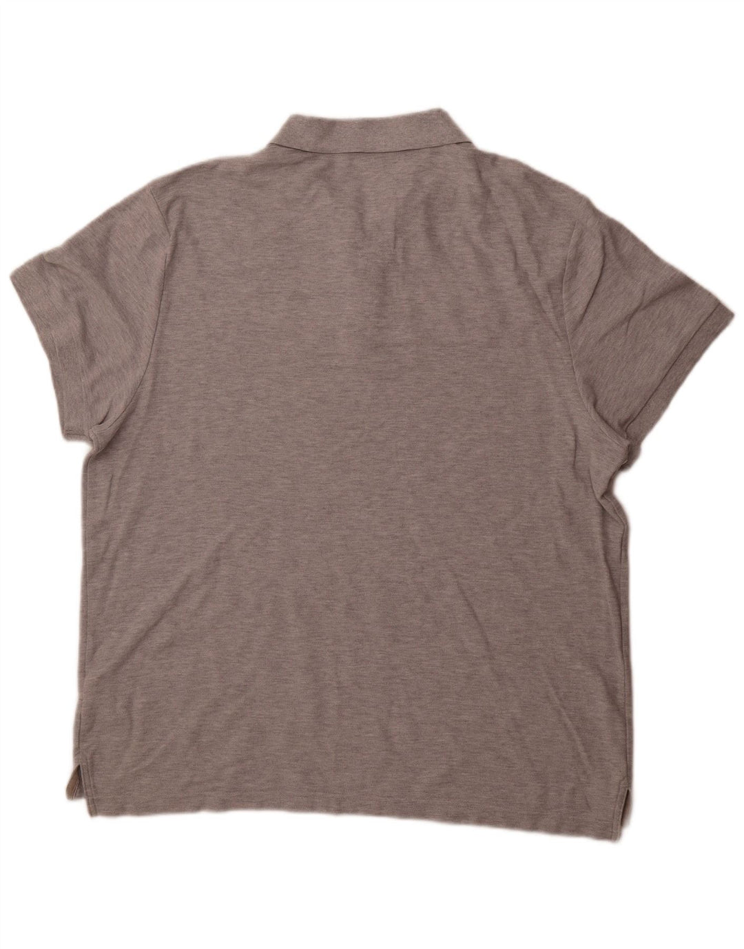 NIKE Mens Polo Shirt 2XL Grey Cotton