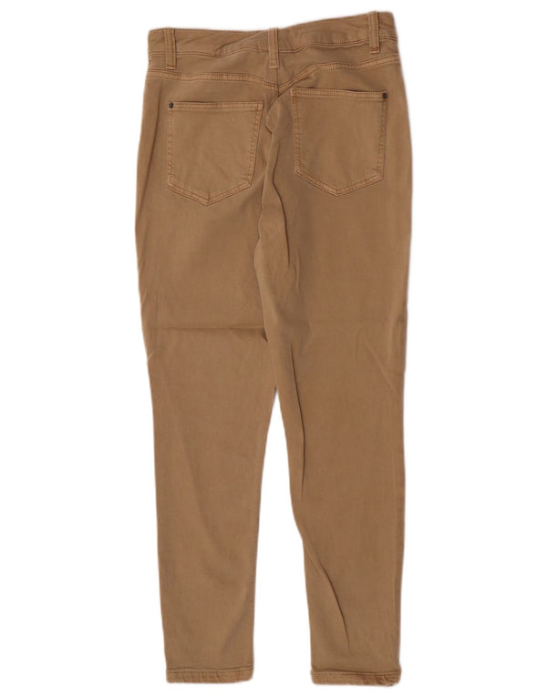 Pantaloni casual skinny da donna Marks & Spencer UK 14 Large W30 L26 Marrone