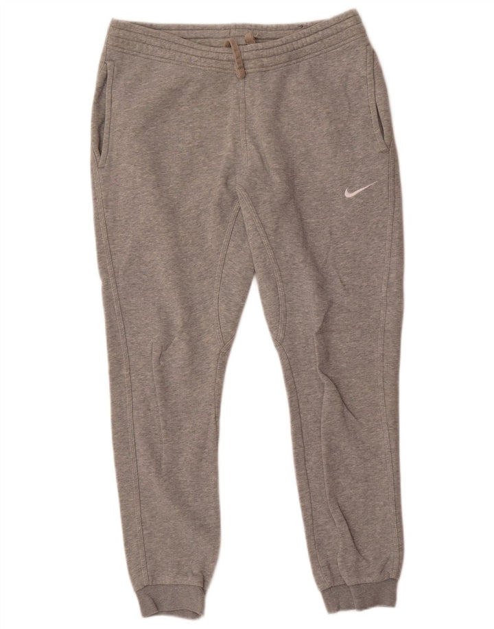 Pantaloni da tuta da uomo Nike Joggers piccoli in cotone grigio