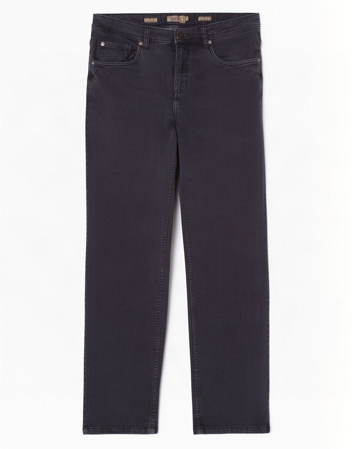 Jeans dritti da uomo di Dack IT 50 Large W32 L31 Cotone blu navy