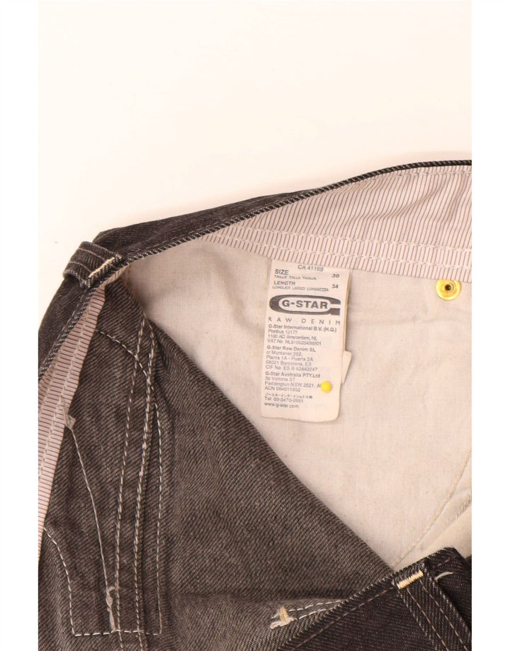 Jeans dritti con grafica G-Star da donna W30 L34 Grigi