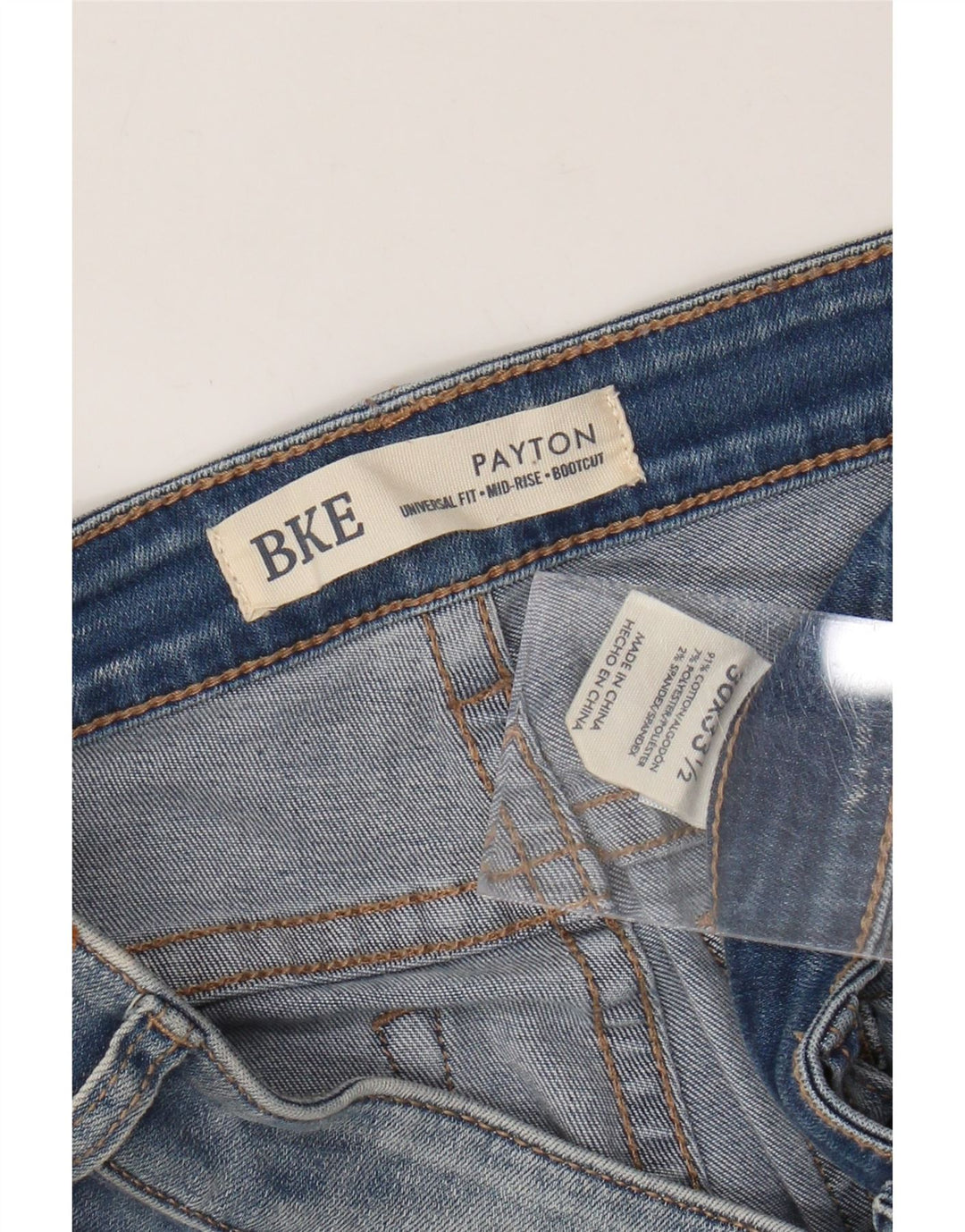 Jeans BKE da donna Payton Bootcut W30 L33,5 cotone blu