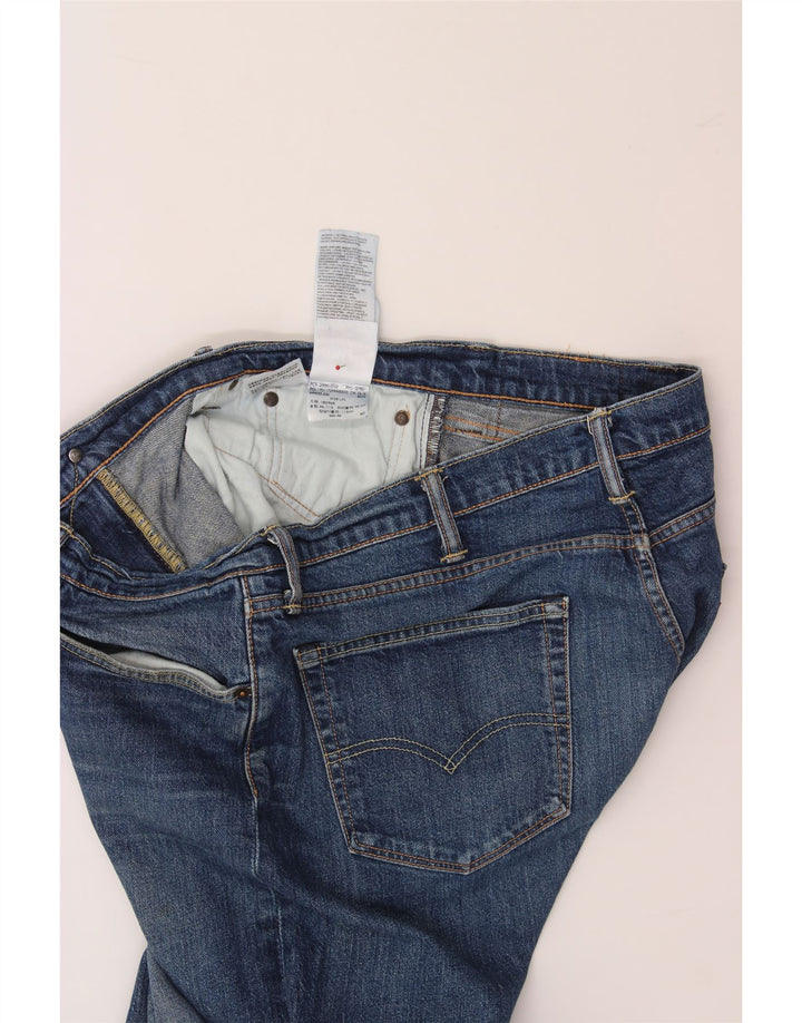 Jeans dritti da uomo LEVI'S W38 L32 in cotone blu