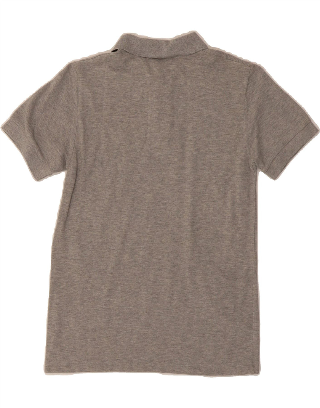 BENETTON Boys Polo Shirt 13-14 Years Grey Cotton Vintage Benetton and Second-Hand Benetton from Messina Hembry 