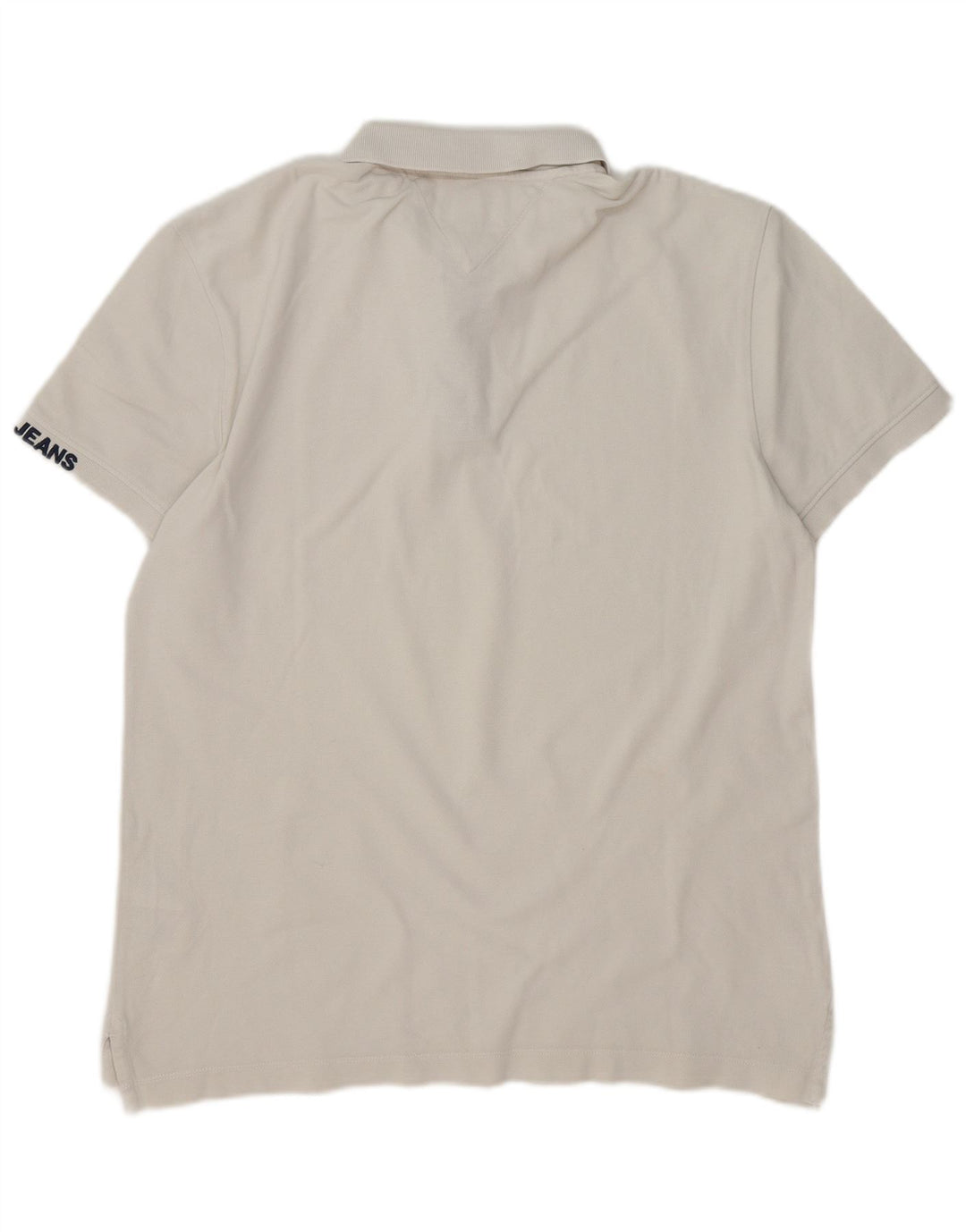 Polo da uomo Tommy Hilfiger in cotone bianco medio