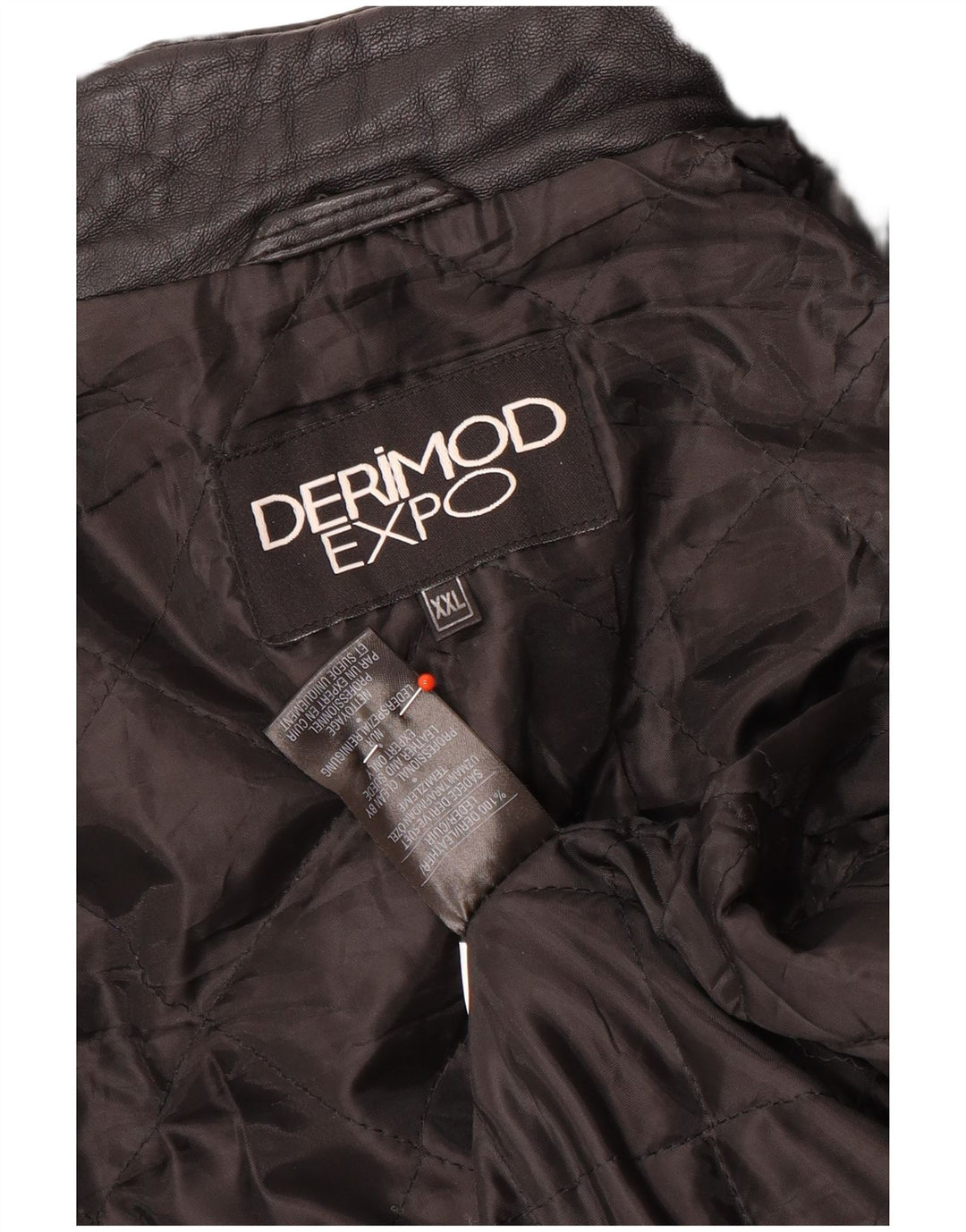 Giacca in pelle da donna Derimod Expo UK 20 2XL Pelle nera