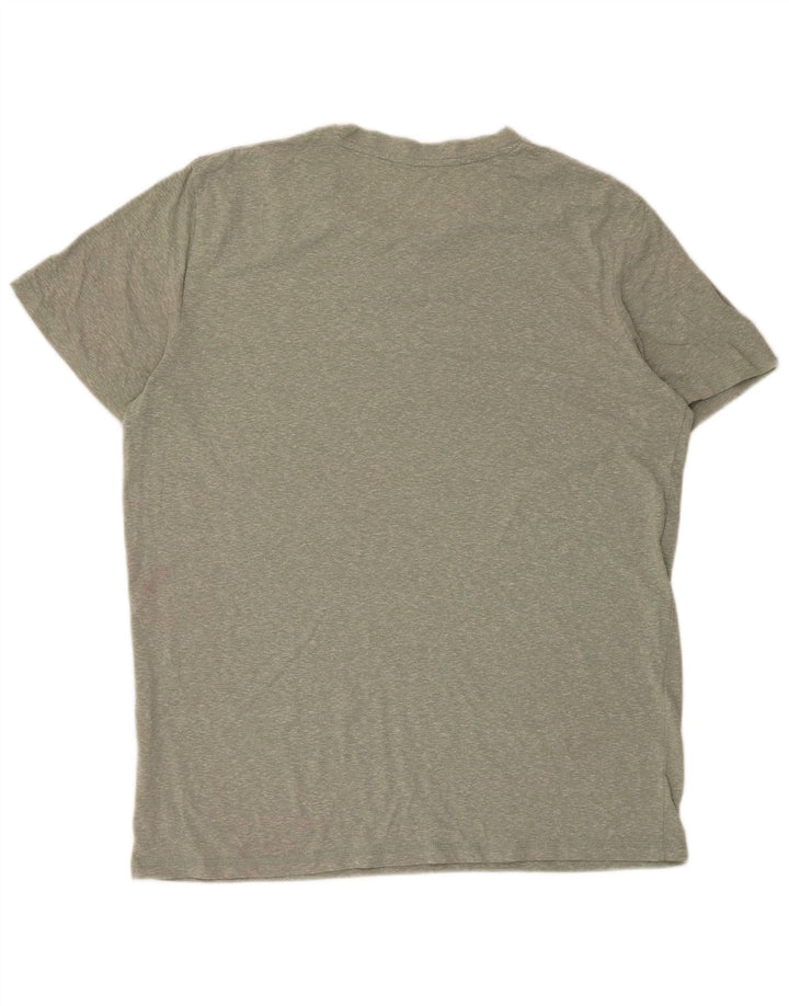 Jack & Jones T-shirt da uomo Top grande in poliestere chiazzato verde