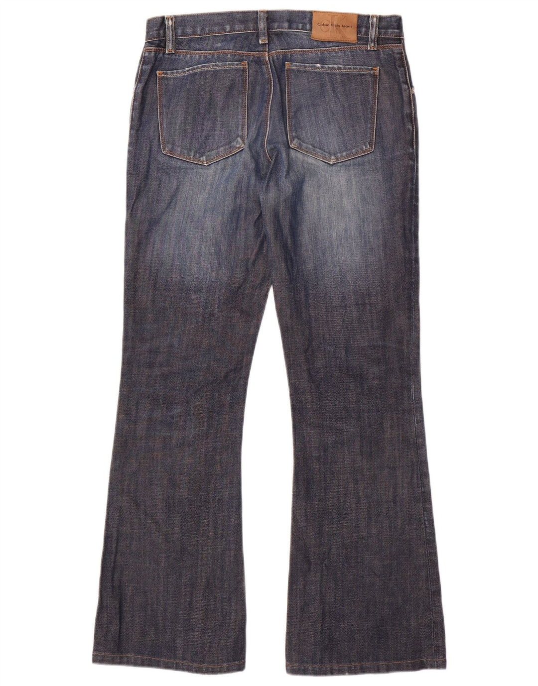 Jeans Bootcut da donna Calvin Klein W28 L29 Blu Navy