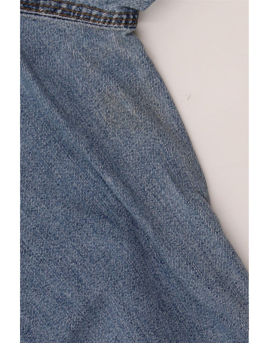 Salopette premaman da donna vintage jeans grandi W40 L30 cotone blu