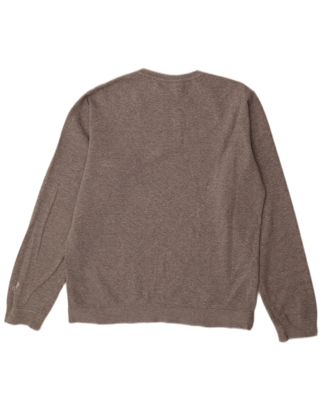 Felpa Nike Uomo Maglione Cotone Grigio Medio