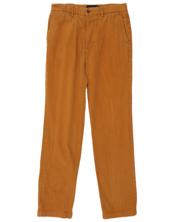 Marlboro Classics Mens Straight Chino Trousers EU 48 Medium W31 L34 Brown