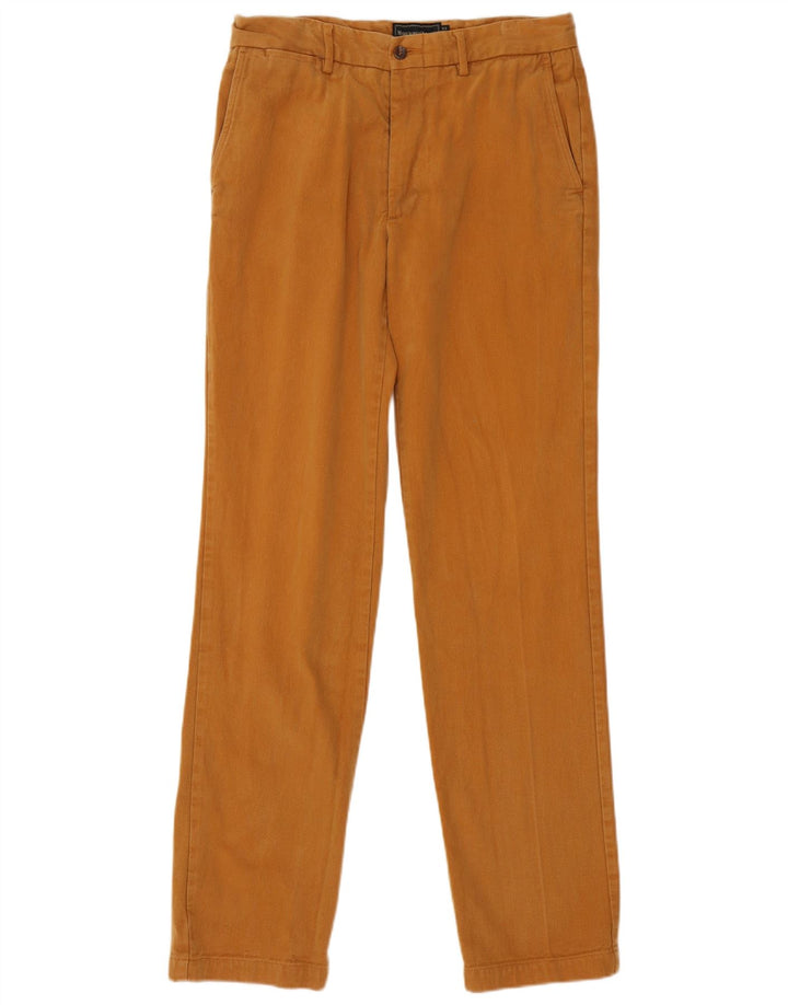 Pantaloni chino dritti da uomo Marlboro Classics EU 48 Medio W31 L34 Marrone
