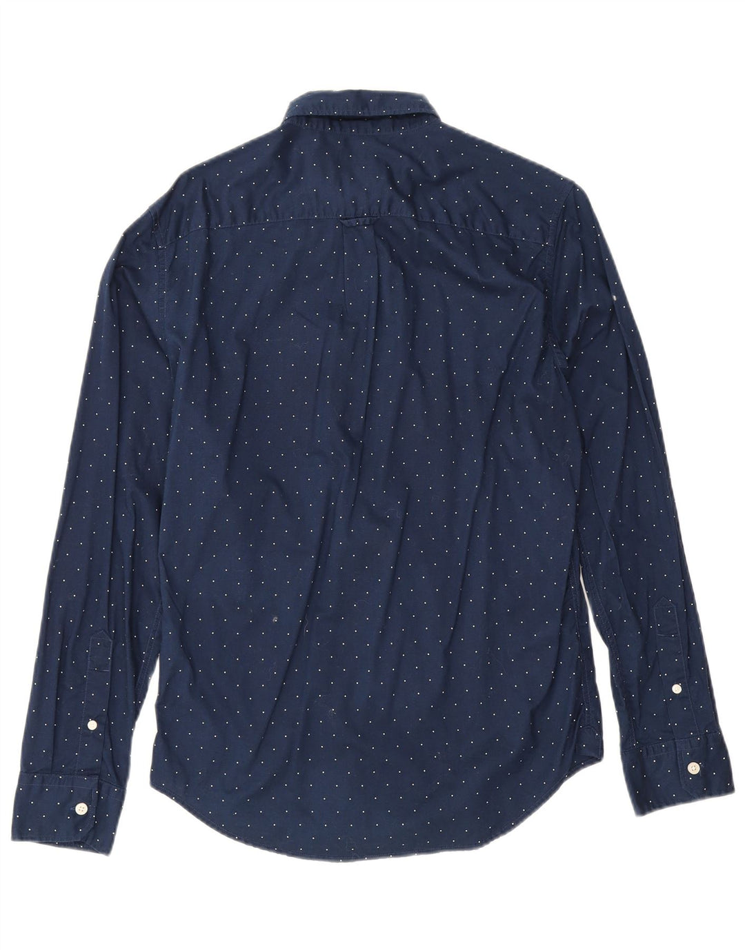 Camicia da uomo American Eagle piccola in cotone maculato blu navy