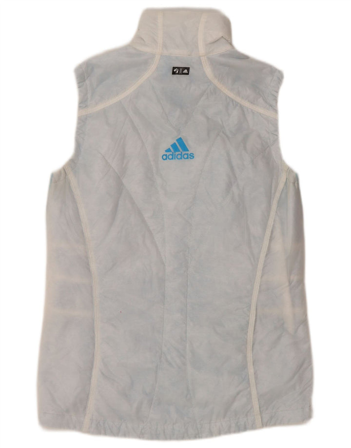 Gilet imbottito Adidas Terrex da donna UK 12 medio poliestere bianco