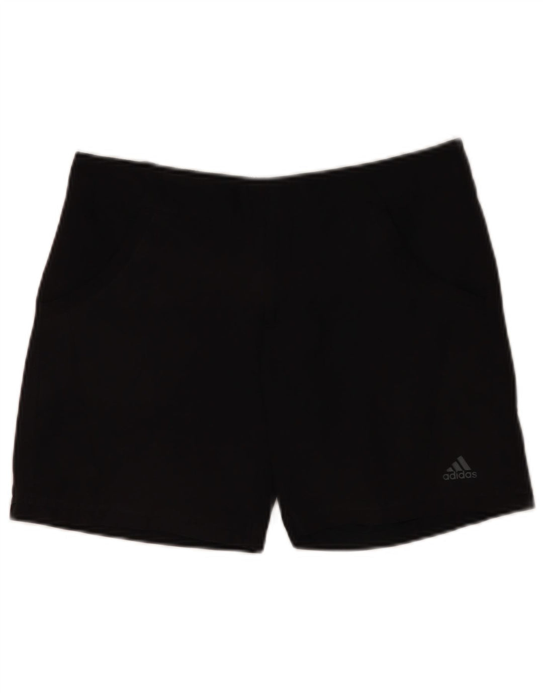 Pantaloncini sportivi Adidas Climalite da donna UK 12 medio poliestere nero