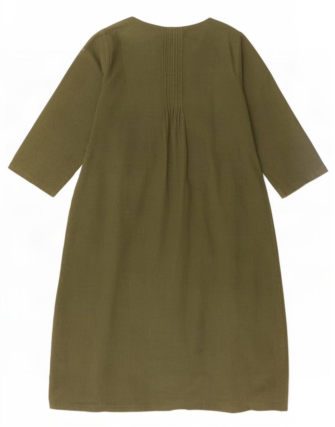 Abito basic da donna con maniche a 3/4 April Cornell UK 14 Verde medio floreale