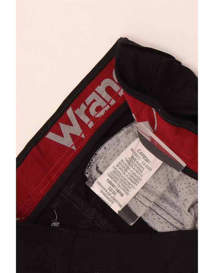 Pantaloni cargo slim da uomo Wrangler W32 L30 nylon nero