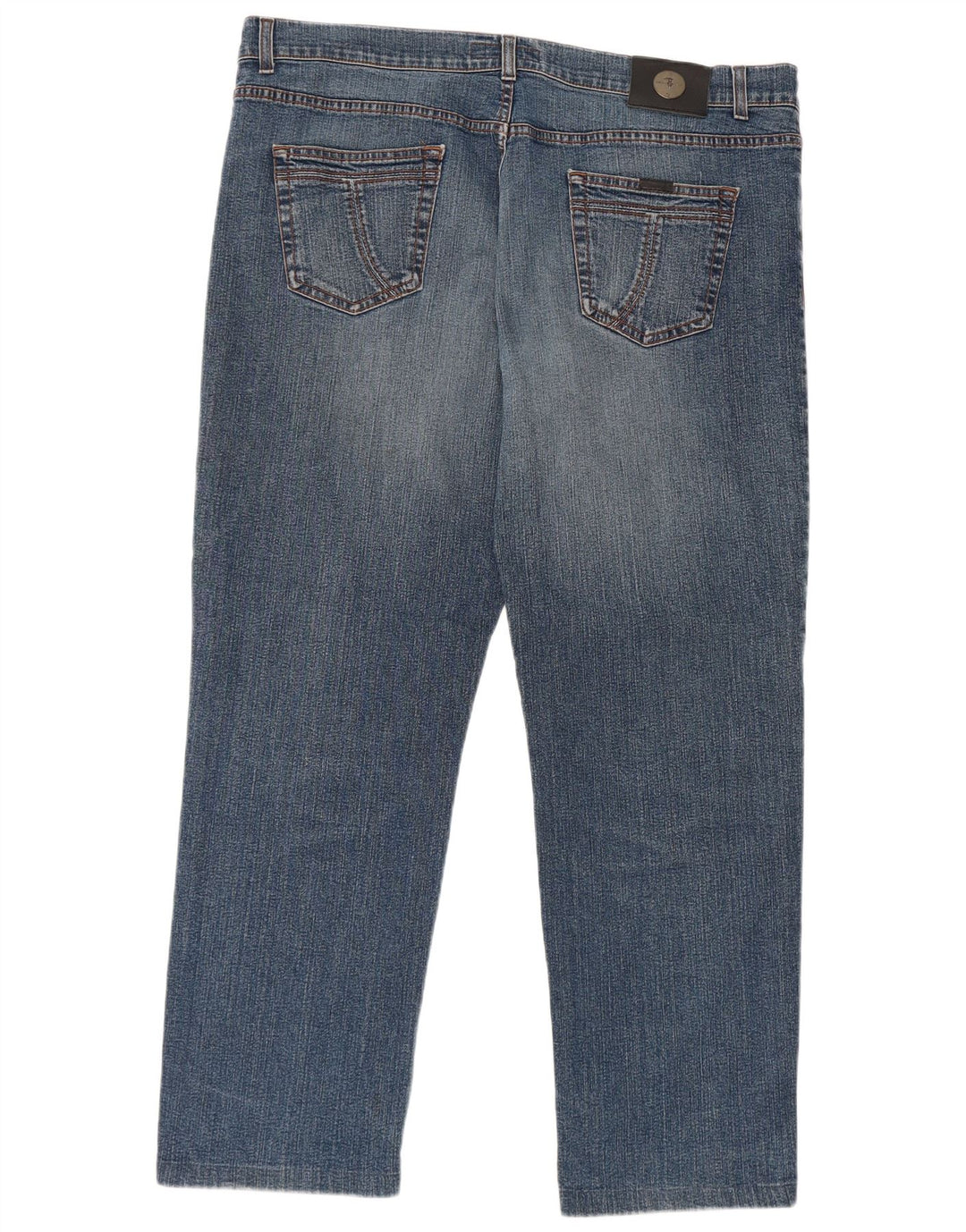 Jeans Straight Uomo Trussardi W44 L30 Cotone Blu